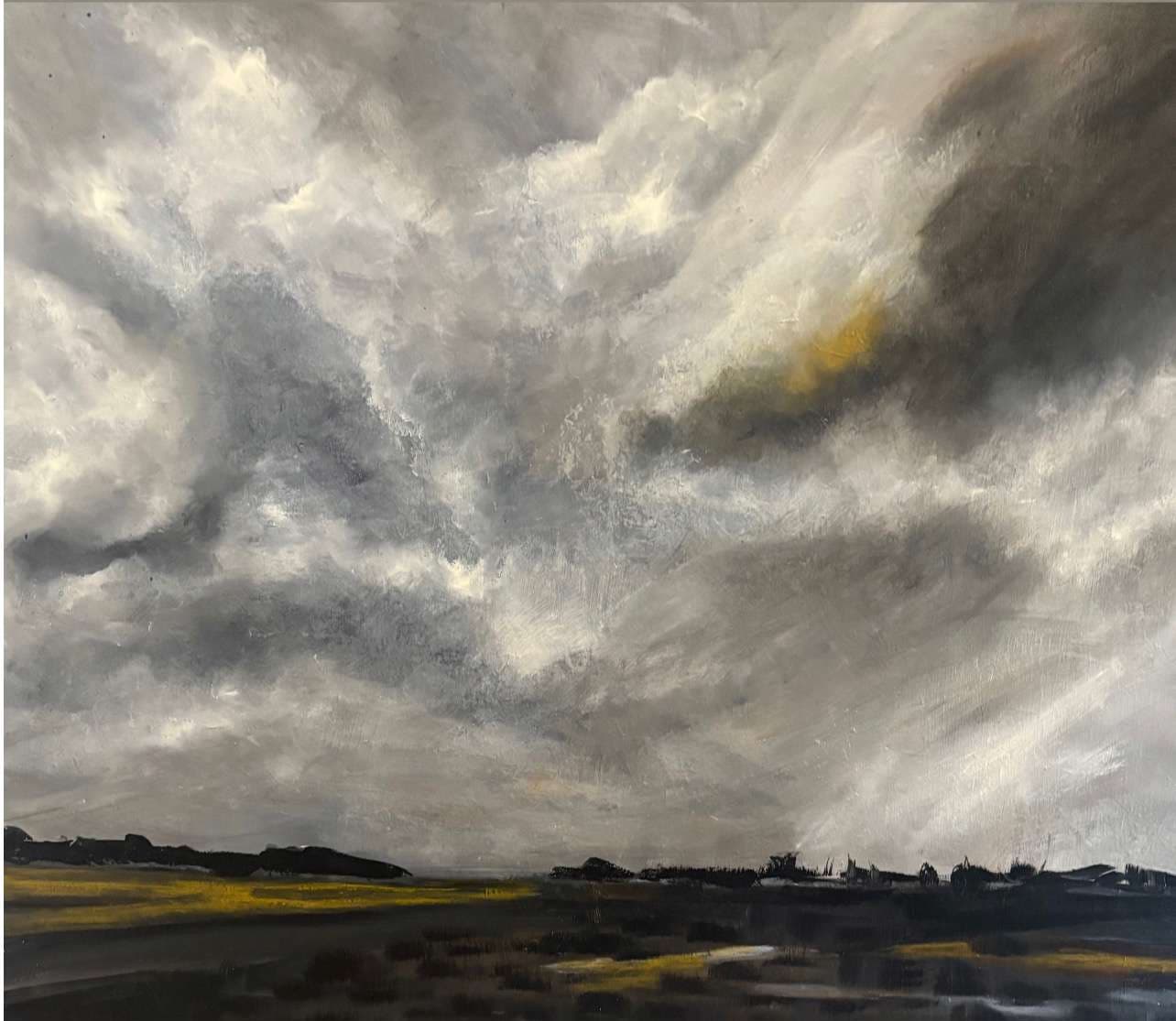Mörk stad av Petra Risberg – Galleri Risberg