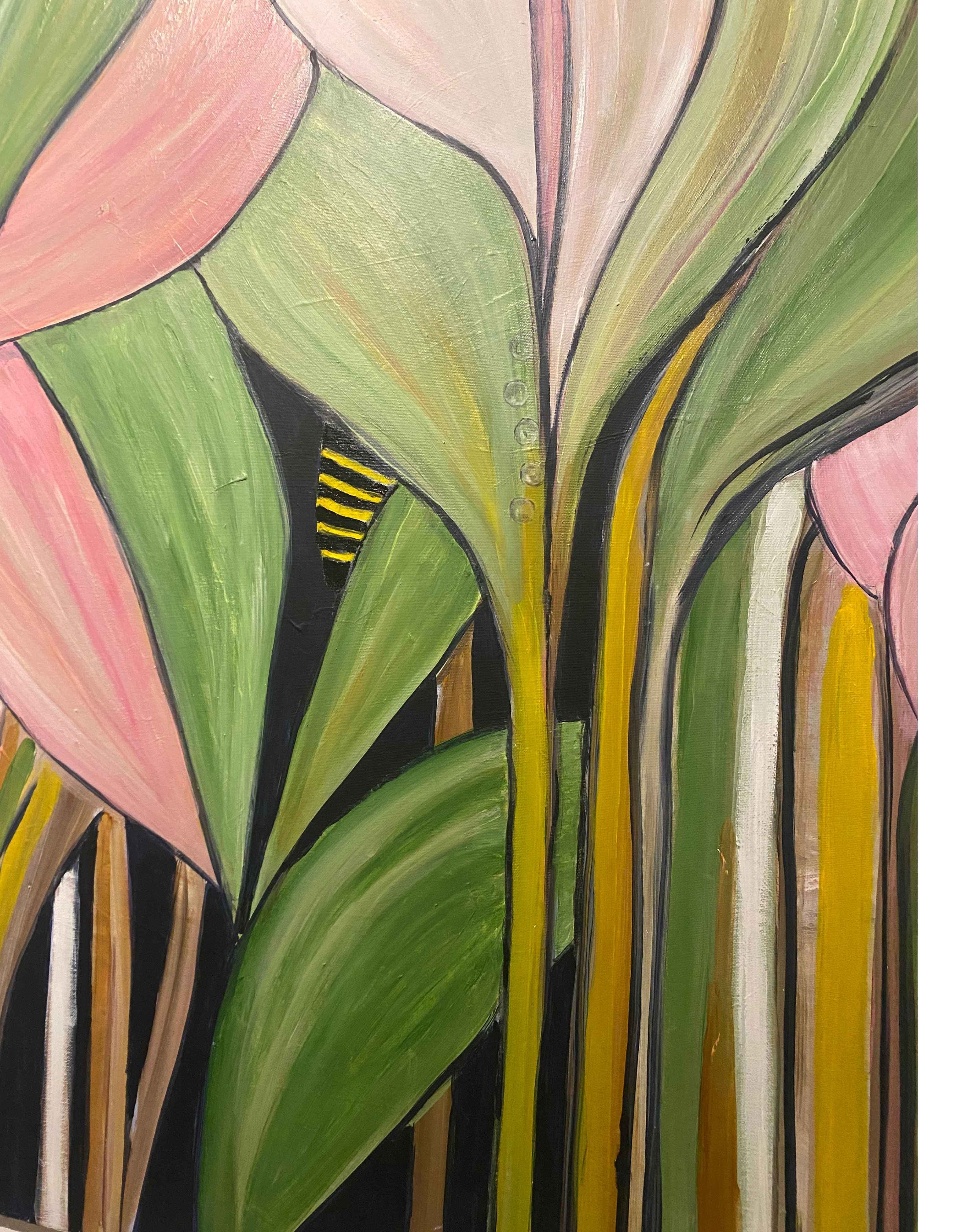 Blommor och bi av Petra Risberg – Galleri Risberg