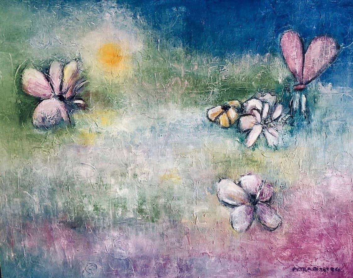 Blommor av Petra Risberg – Galleri Risberg