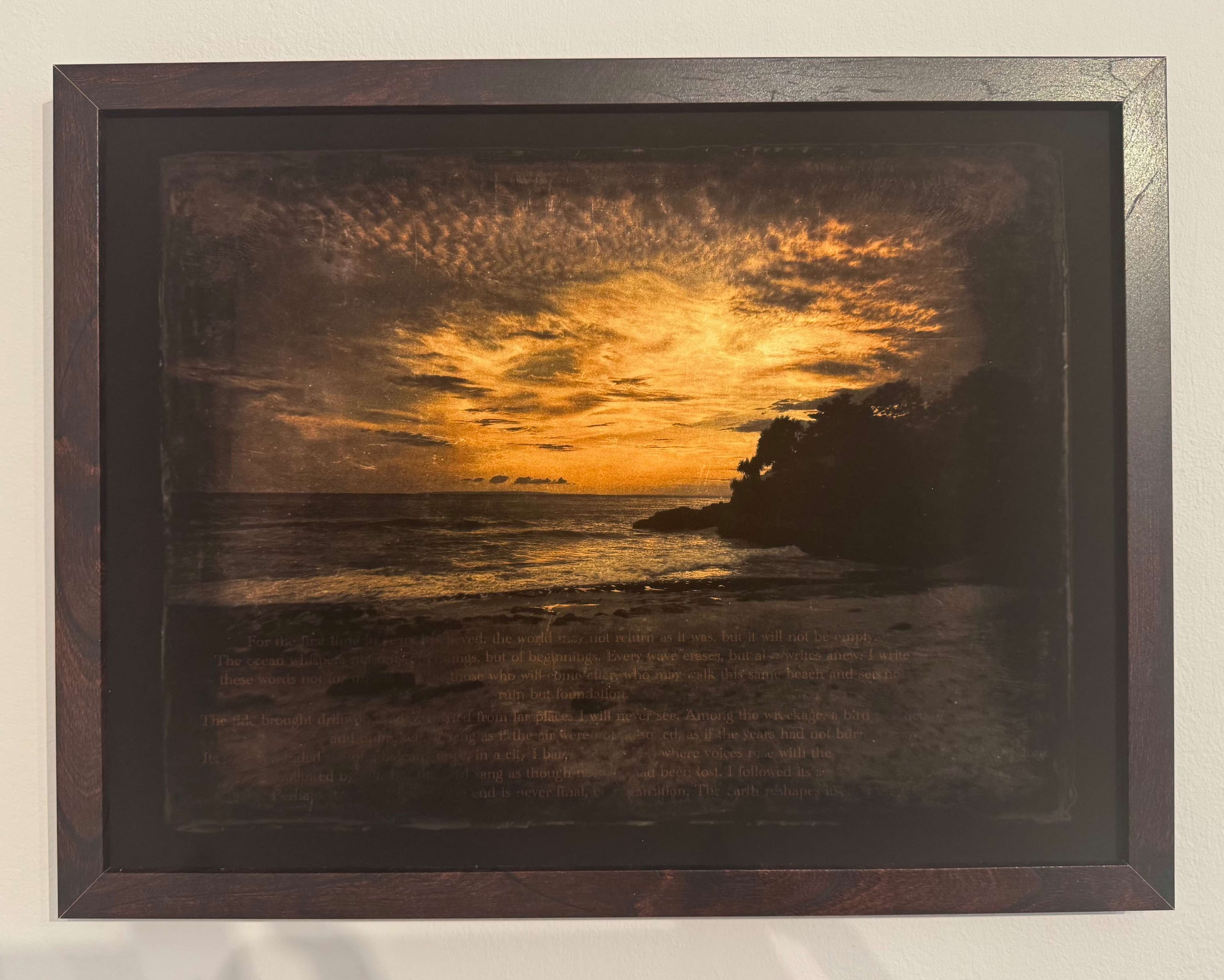 Shore in Twilight av Emely Fleur – Galleri Risberg